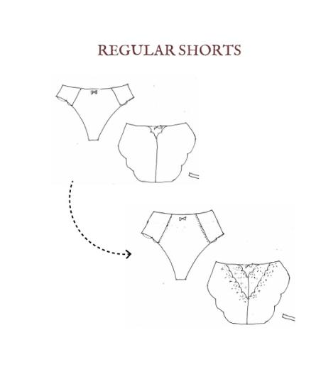 UPDATE　レギュラーショーツ
