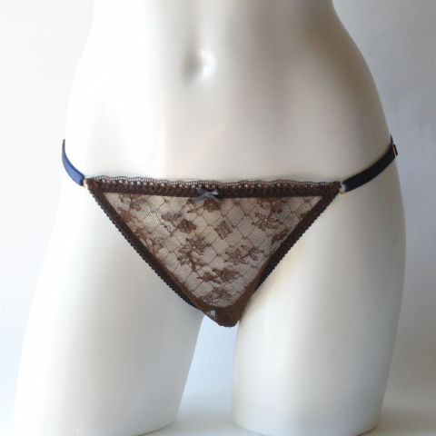 ストリングタンガ <br>トラッドブラウン