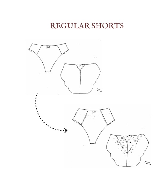 UPDATE　レギュラーショーツ