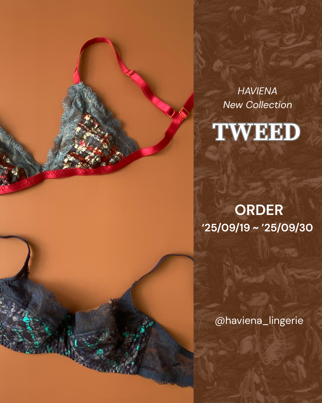 新作コレクション[TWEED] 受注会のお知らせ