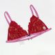 TRIANGLE BRA トライアングル ブラ PASSION レッド1
