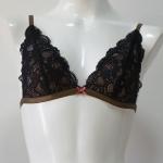 SET<br>ノンワイヤーブラ<br>ツイストブラック<br>M/L展開4