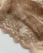 総レース<br>ワイヤーブラ・ショーツセット<br>Cannelle(シナモン)1